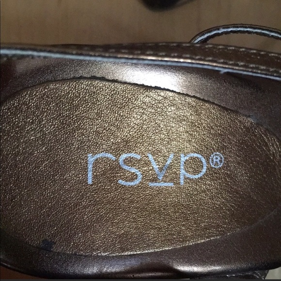 RSVP Gold/Cork sandals size 9 like new!! - Picture 6 of 7